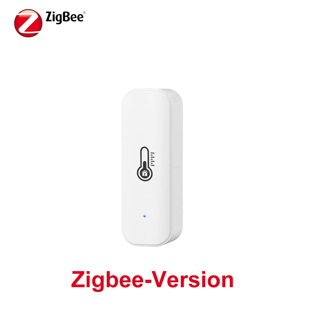 Tuya Smart WiFi Zigbee Temperature And Humidity Sensor Indoor Thermometer Hygrometer Monitoring Works With Alexa Google Home